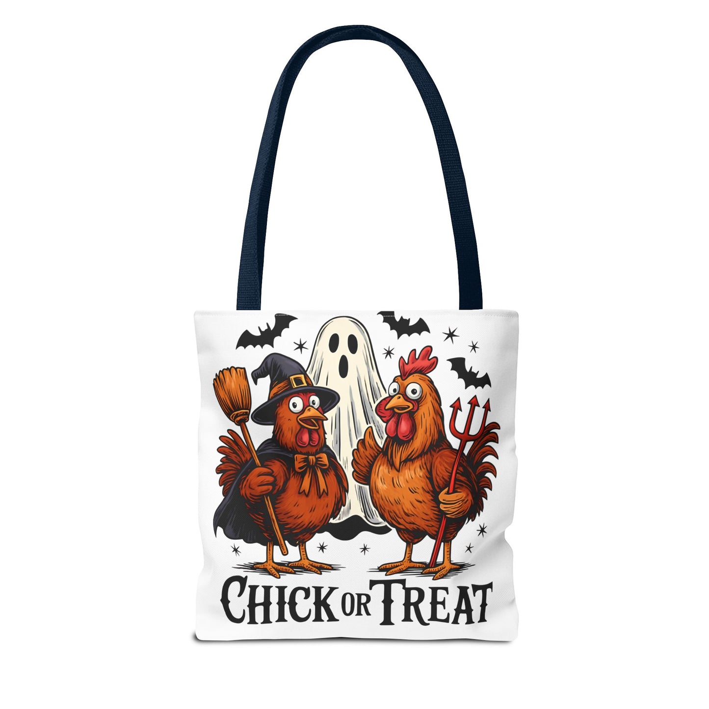 Halloween Chick or Treat Tote Bag