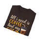 Coffee & Cat Lovers Unisex Softstyle T-Shirt