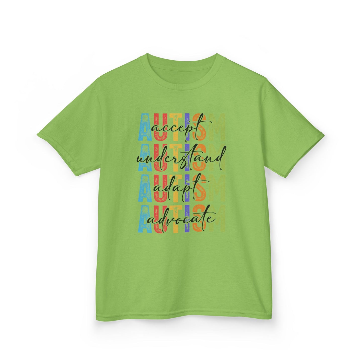 Colorful Autism Awareness Kids Tee, Support Autism, Gift for Kids, Inclusive Fashion, Awareness Month, Fun T-Shirt