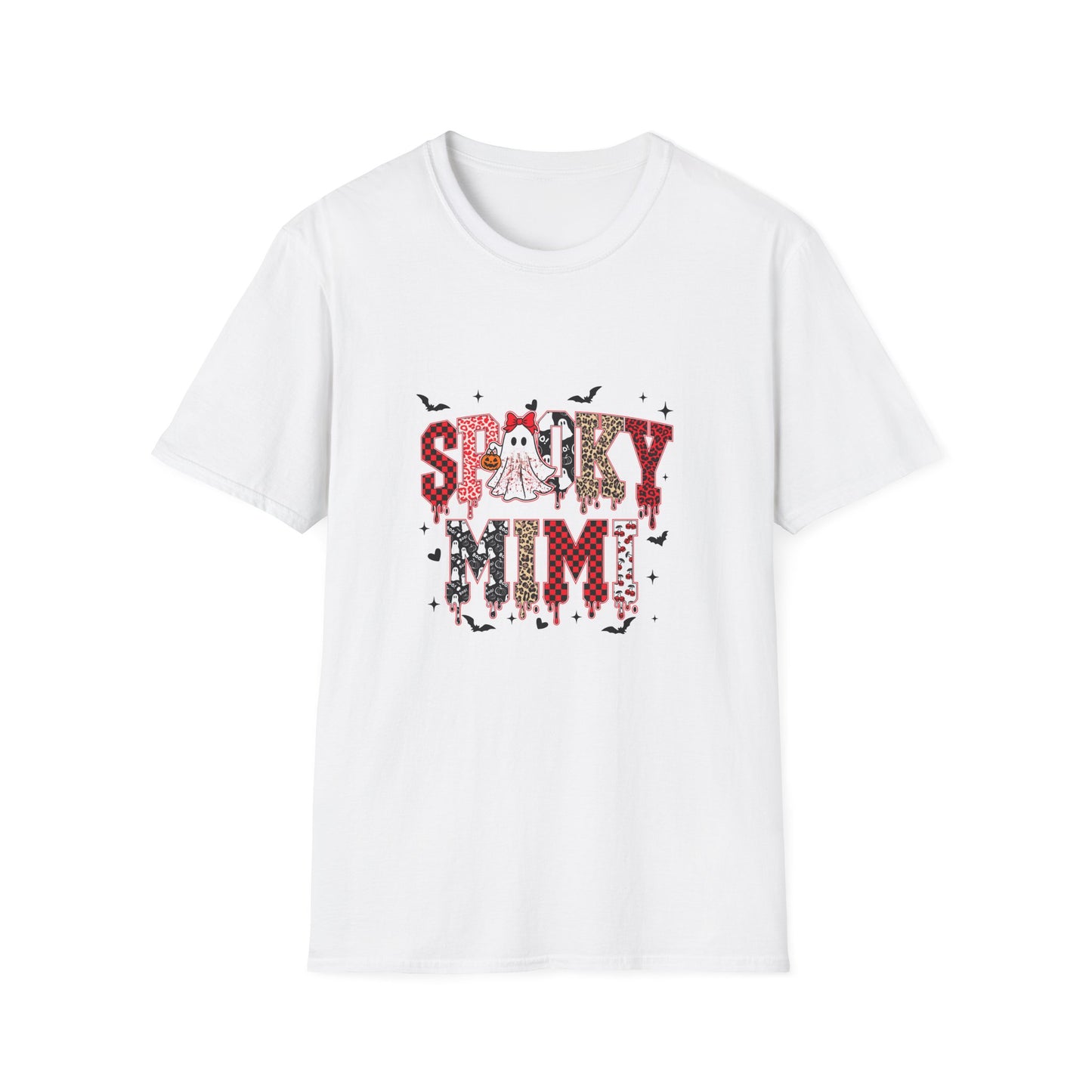 Spooky Mimi Unisex T-Shirt | Halloween Tee, Funny Graphic Shirt, Cute Costume, Casual Wear, Gifts for Her, Trick or Treat Apparel