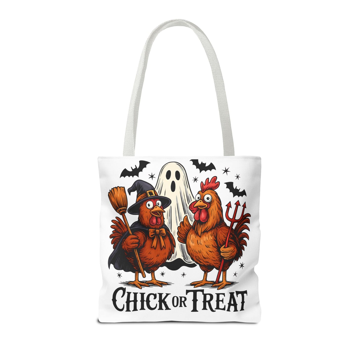 Halloween Chick or Treat Tote Bag