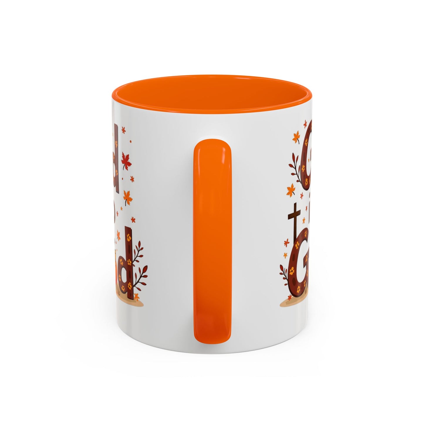 God Is So Good Fall Coffee Mug — Thanksgiving Pumpkin Accent Mug (11/15oz)