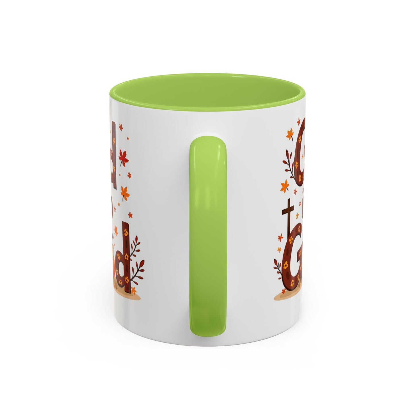 God Is So Good Fall Coffee Mug — Thanksgiving Pumpkin Accent Mug (11/15oz)