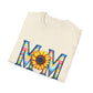 Colorful Mom Sunflower T-Shirt - Perfect Gift for Mother's Day, Birthday, Family Gatherings, Stylish Summer Wear