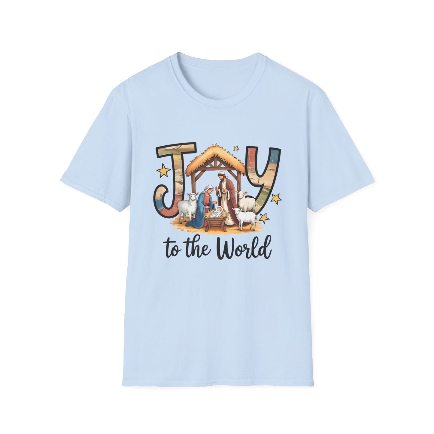 Joy to the World Nativity T-Shirt