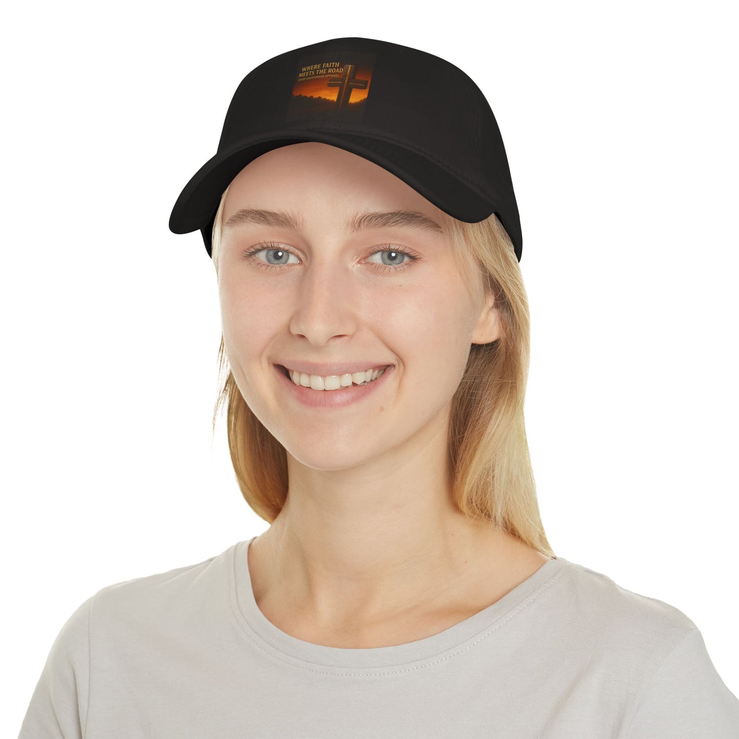 Faith-Inspired Low Profile Baseball Cap | Inspirational Cap for Outdoor Activities, Gift for Christians, Stylish Sun Protection, Casual Wear