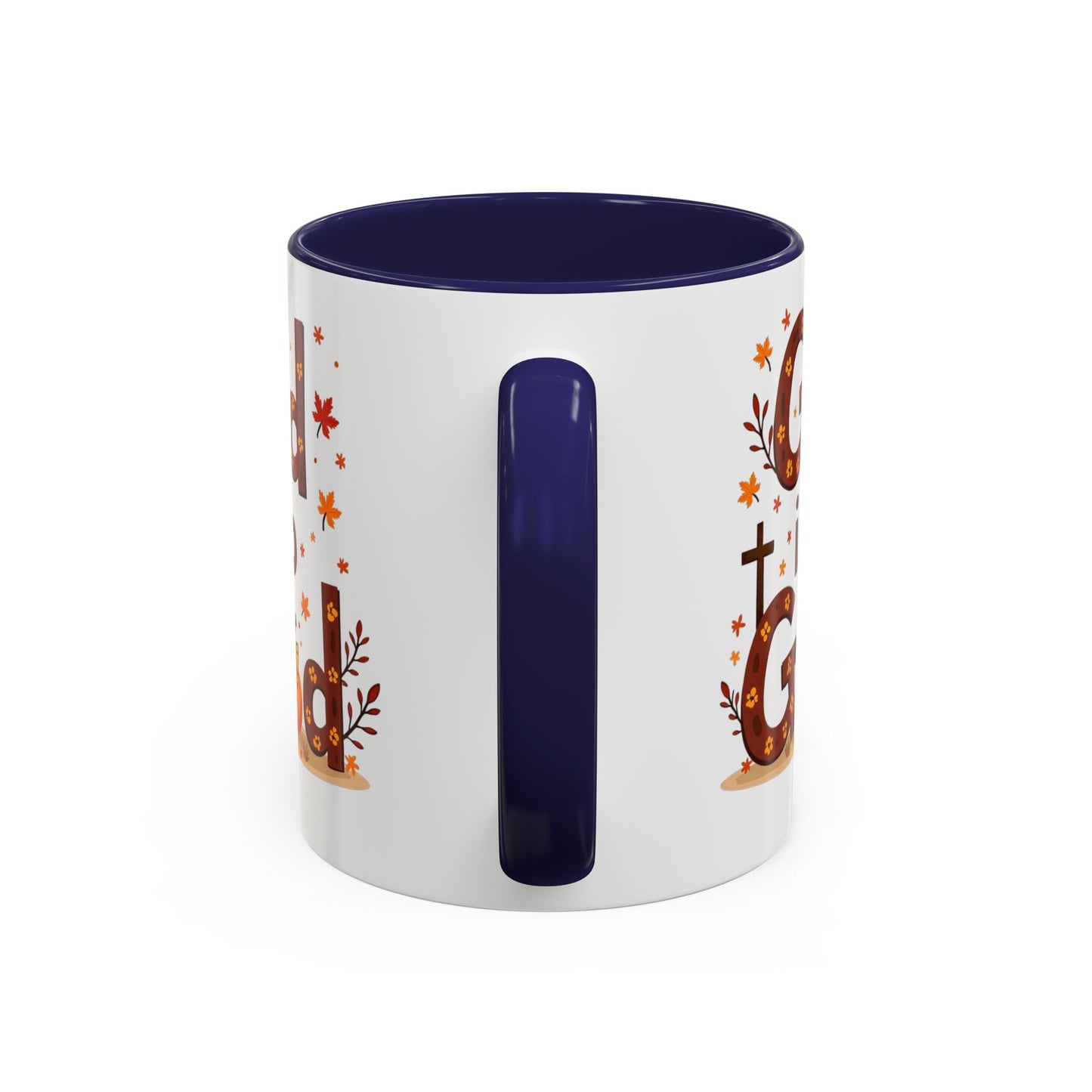 God Is So Good Fall Coffee Mug — Thanksgiving Pumpkin Accent Mug (11/15oz)