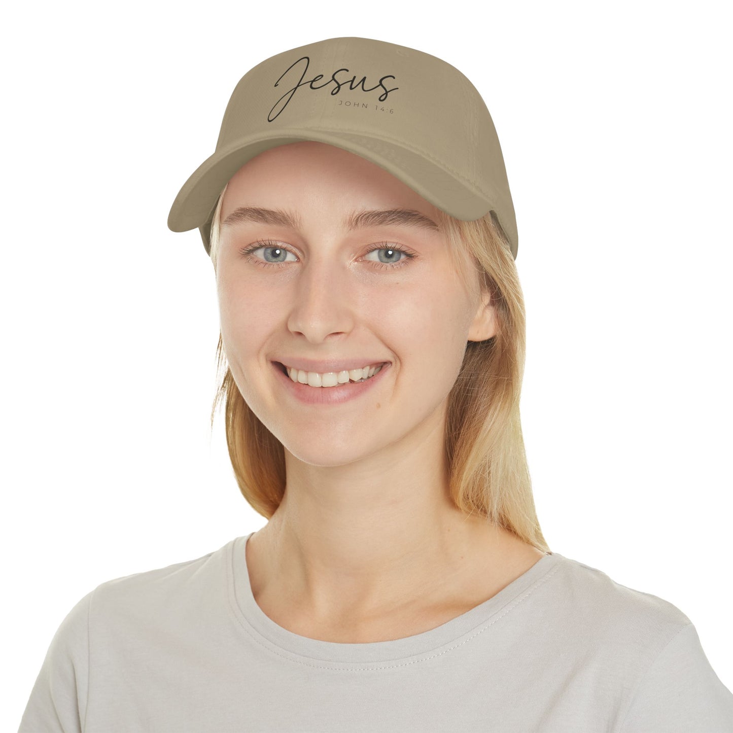 Faith-Inspired Low Profile Baseball Cap | Jesus Hat for Everyday Wear, Gift for Believers, Trendy Cap, Christian Apparel, Casual Headwear