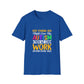 Autism Awareness Tee, Comfortable Unisex T-Shirt, Social Skills Humor, Special Needs Support, Gift for Friends