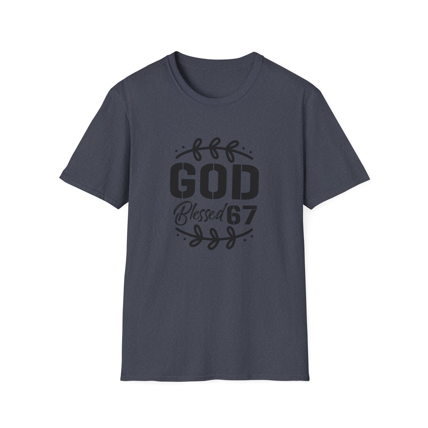 God Blessed 67 Unisex Softstyle T-Shirt
