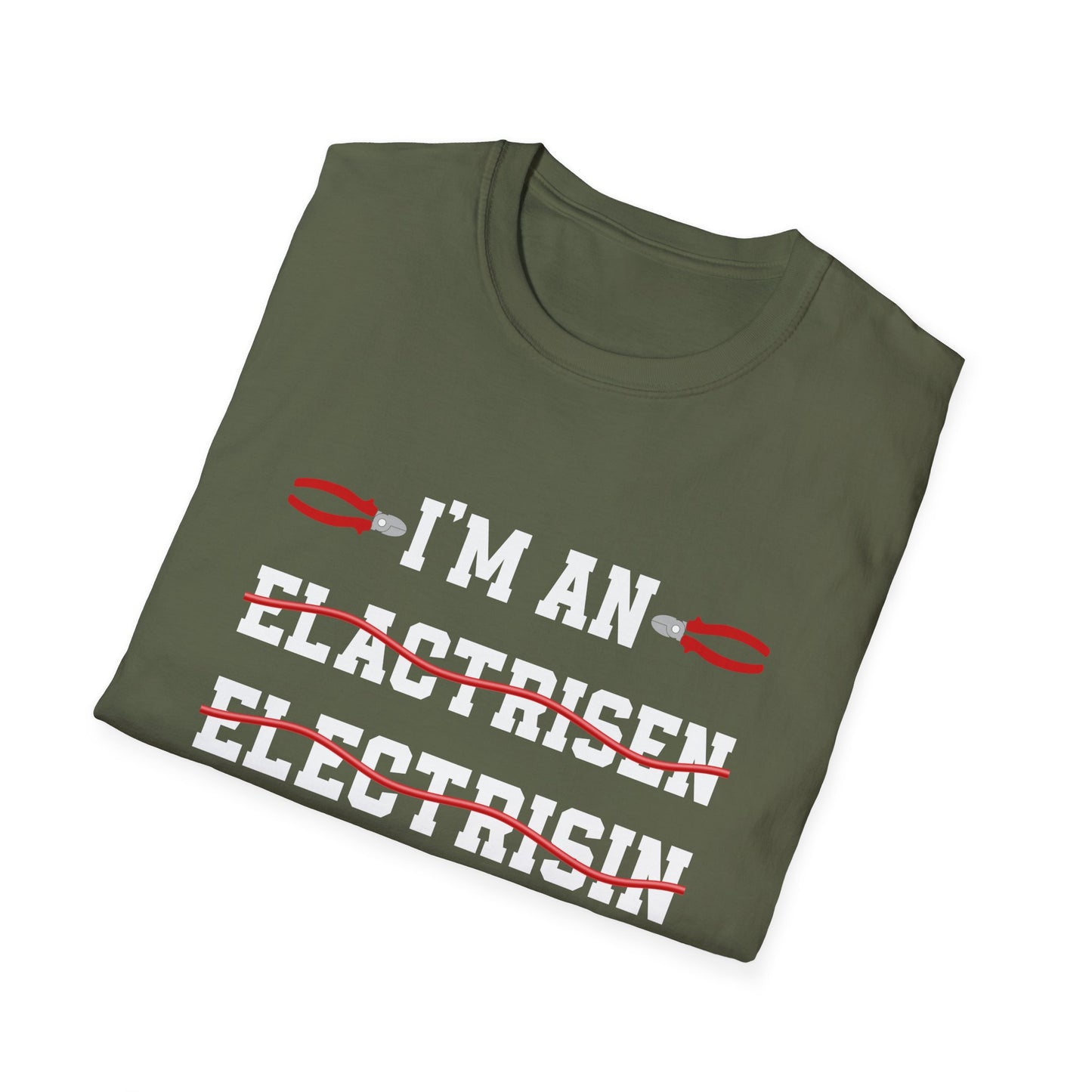 Electrician Humor T-Shirt, Unisex Electrician Gift, Funny Job Tee, Gift for Him, I Cut Wires Shirt, Workwear