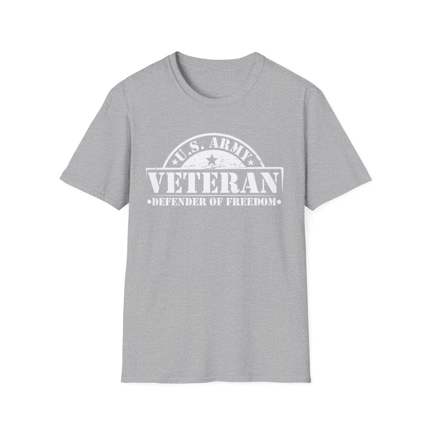 Veteran Defender of Freedom T-Shirt, Unisex Military Shirt, Army Pride Tee, Gift for Veterans, Patriotic Apparel, Memorial Day Shirt