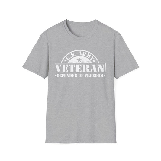 Veteran Defender of Freedom T-Shirt, Unisex Military Shirt, Army Pride Tee, Gift for Veterans, Patriotic Apparel, Memorial Day Shirt
