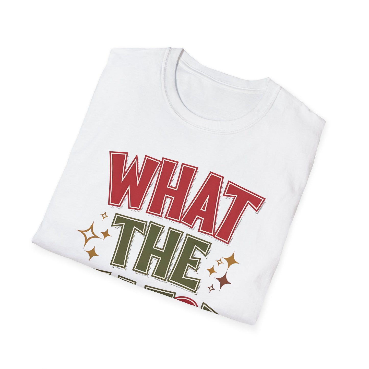What The Elf?! Christmas T-Shirt — Funny Holiday Graphic Tee