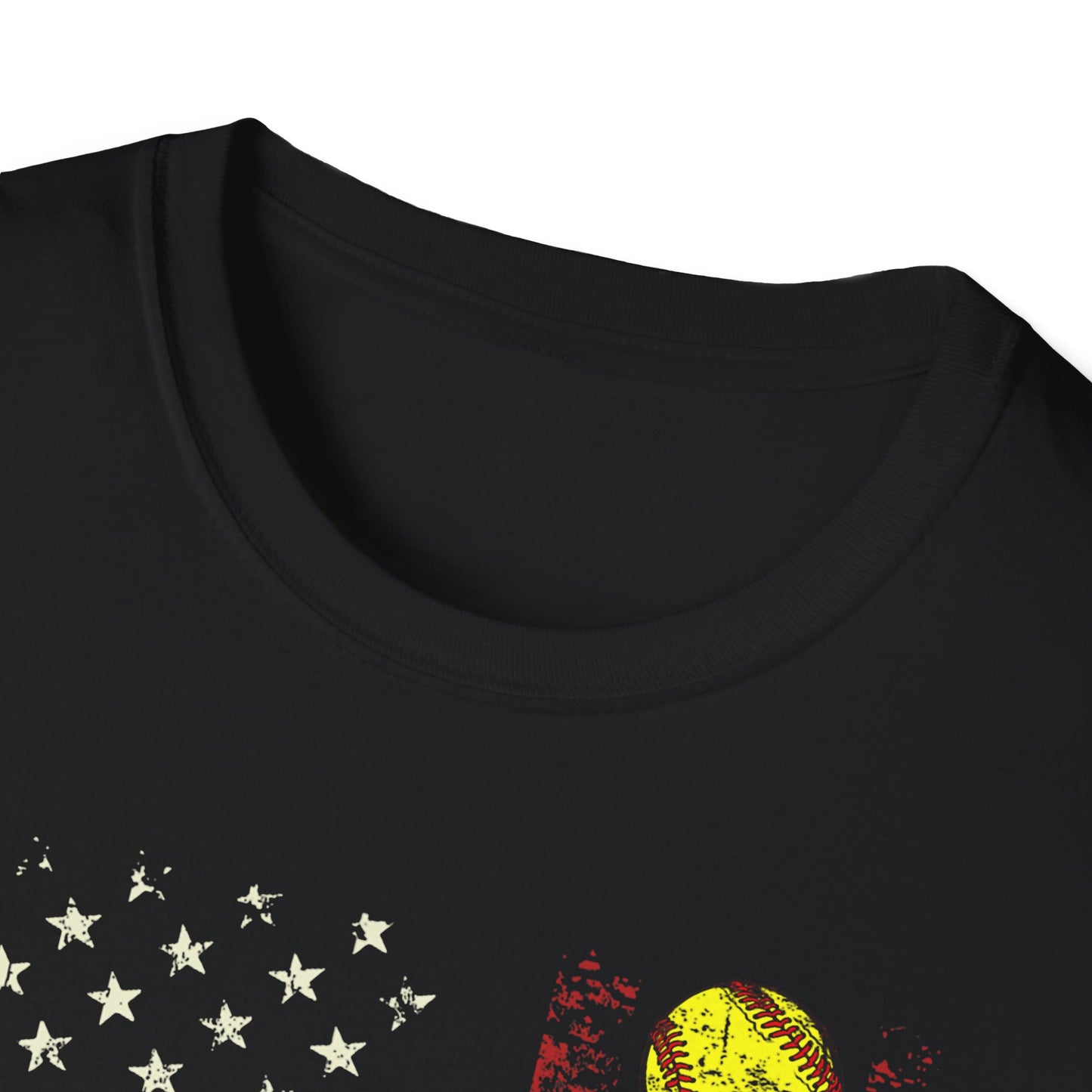 Softball Dad T-Shirt, Unisex Sport Tee, Gifts for Dads, Father's Day Shirt, Team Spirit Apparel, Casual Wear