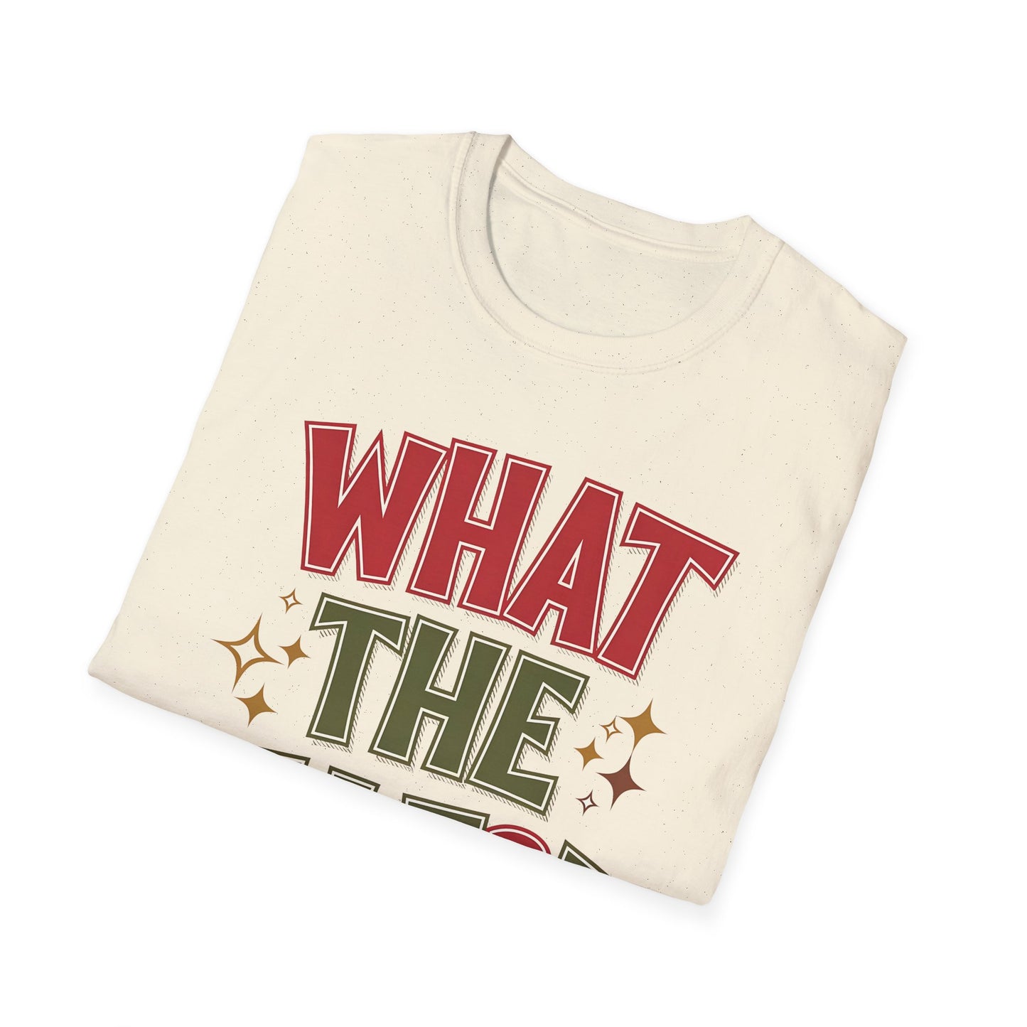 What The Elf?! Christmas T-Shirt — Funny Holiday Graphic Tee