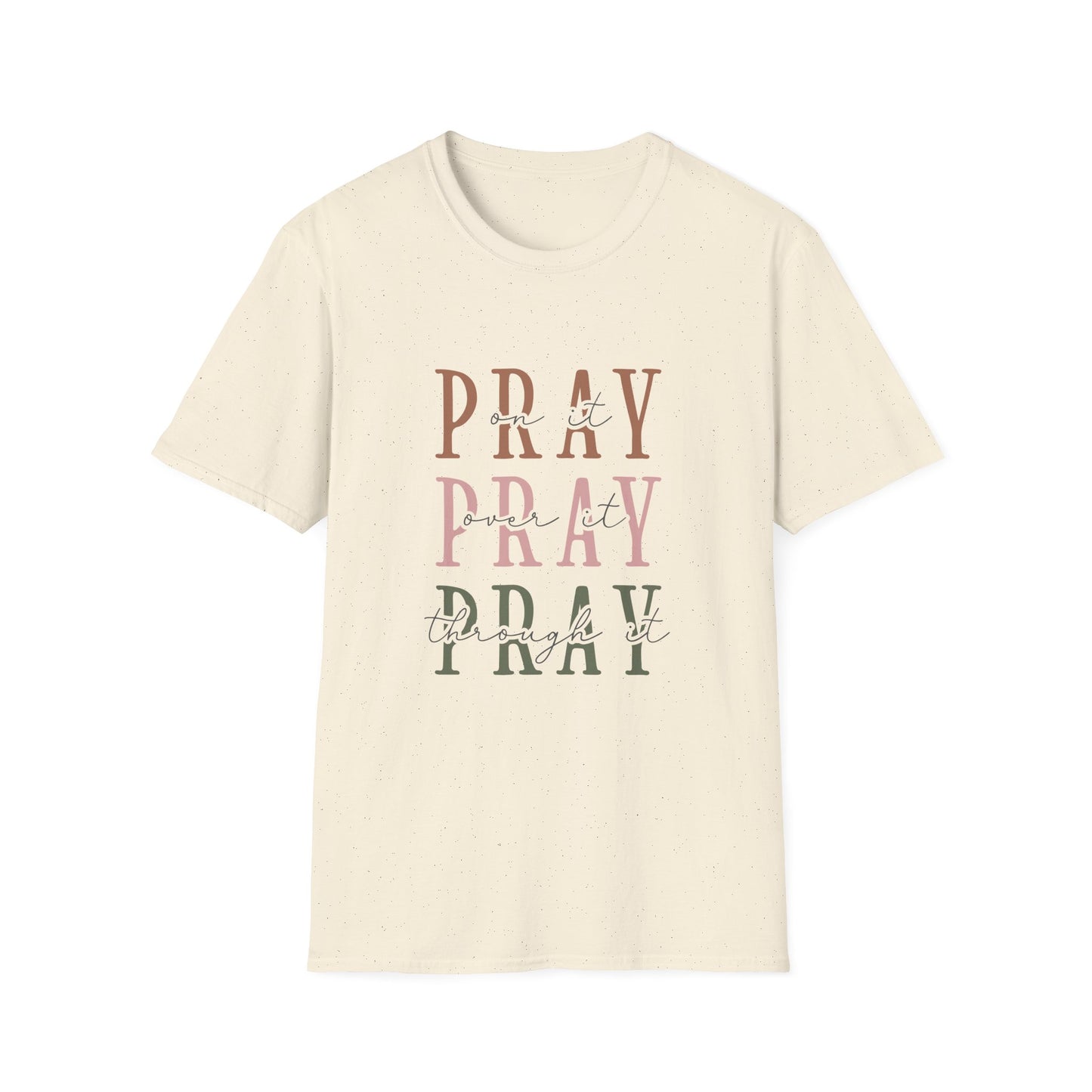Inspirational Prayer T-Shirt - Softstyle Unisex Tee, Faith-Based Apparel, Gift for Believers, Christian T-Shirt, Everyday Wear