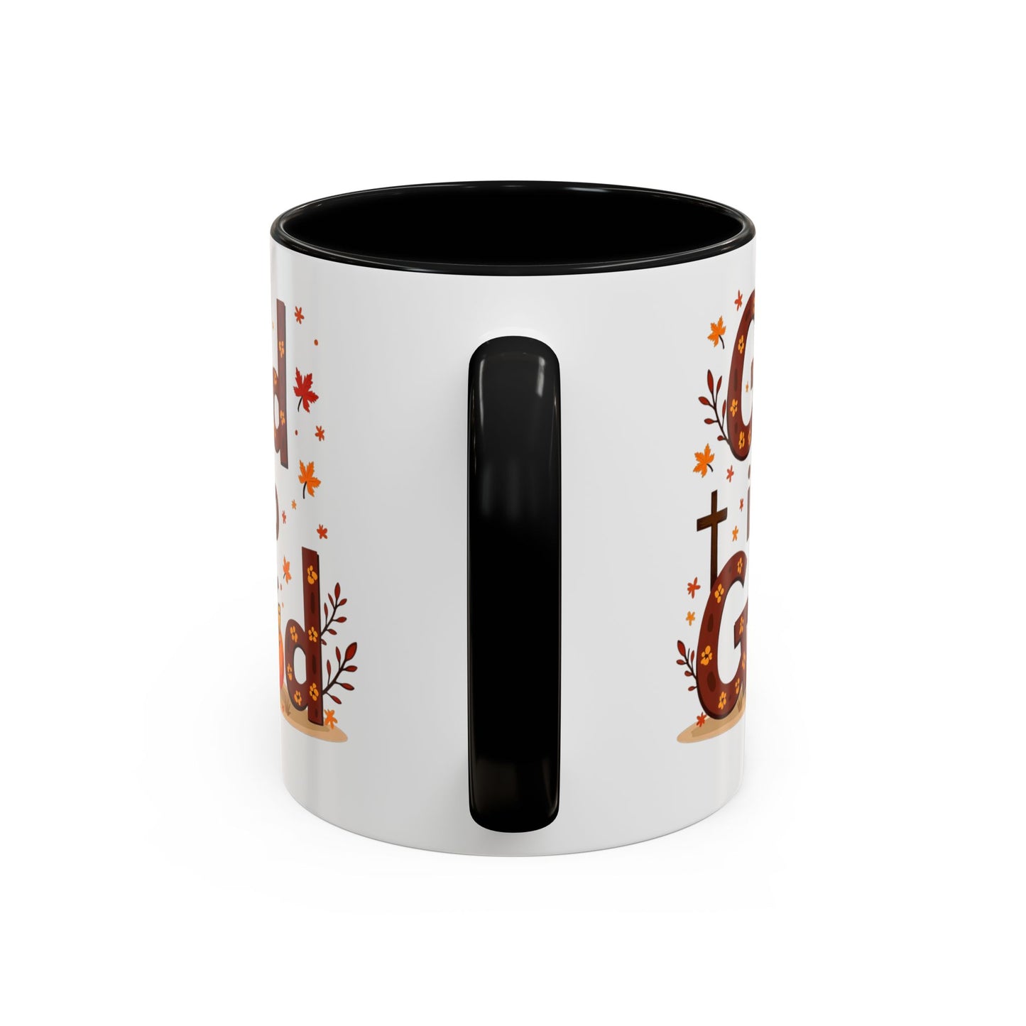 God Is So Good Fall Coffee Mug — Thanksgiving Pumpkin Accent Mug (11/15oz)