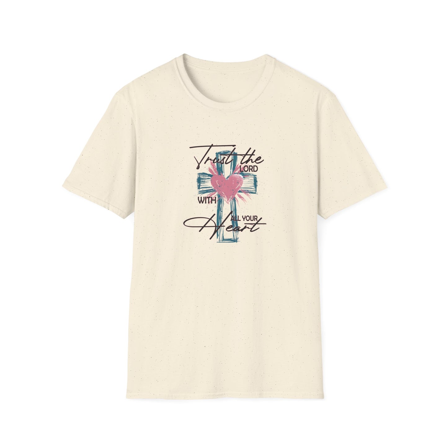 Faith-Inspired Unisex T-Shirt, Inspirational Tee, Christian Apparel, Gift for Religious Occasions, Love and Hope Shirt, Casual Wear