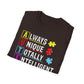 Unisex Autism Awareness T-Shirt, Softstyle Tee, Unique Gift for Awareness Events, Casual Wear, Comfortable Daily Shirt