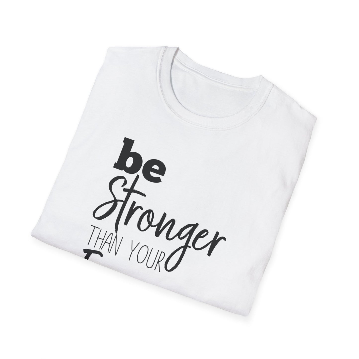 Motivational T-Shirt with Inspirational Quote, Gift for Fitness Lovers, Gym Apparel, Self-Care Reminder, Unisex Casual Wear