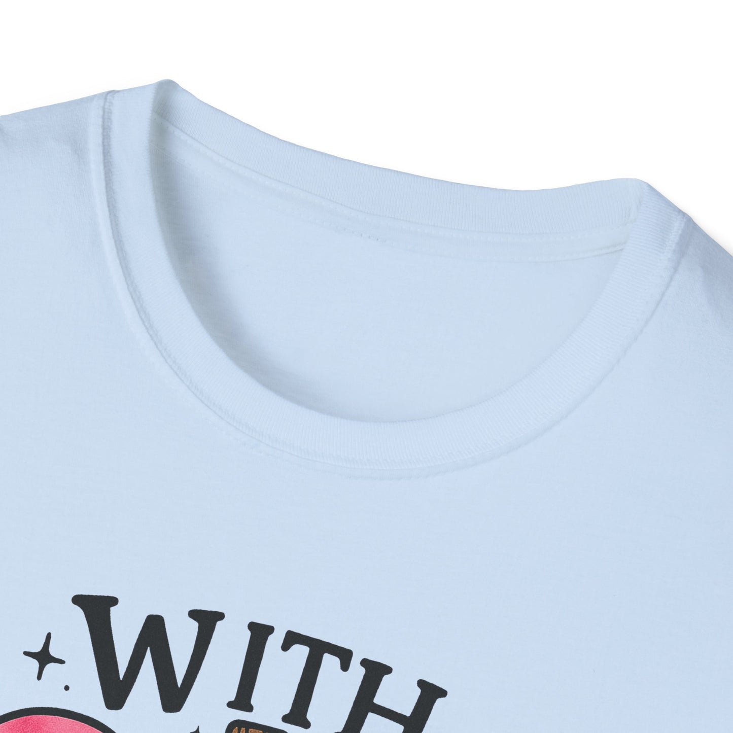 Inspirational Breast Cancer Awareness T-Shirt, Faith Shirt, God Shirt, Support Pink Ribbon, Softstyle Tee