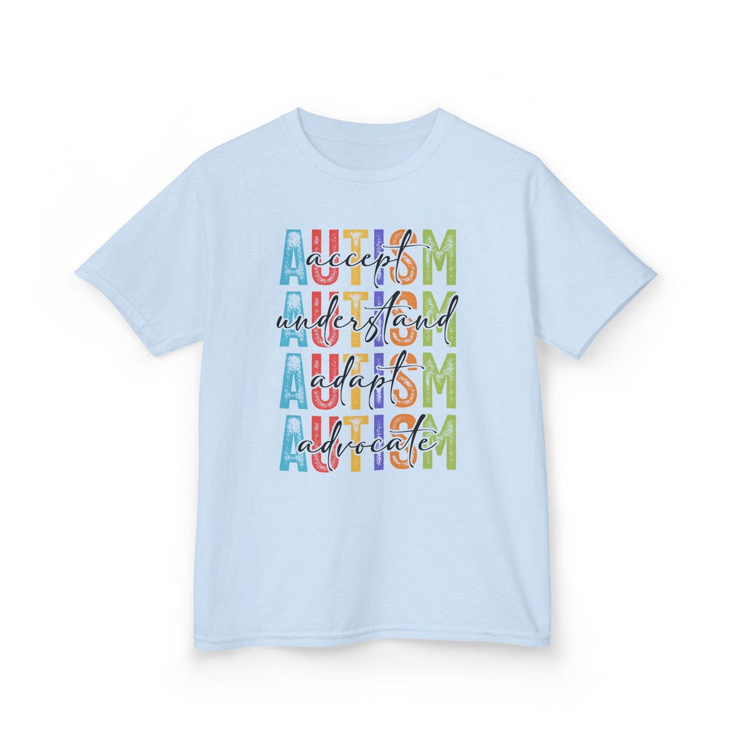 Colorful Autism Awareness Kids Tee, Support Autism, Gift for Kids, Inclusive Fashion, Awareness Month, Fun T-Shirt