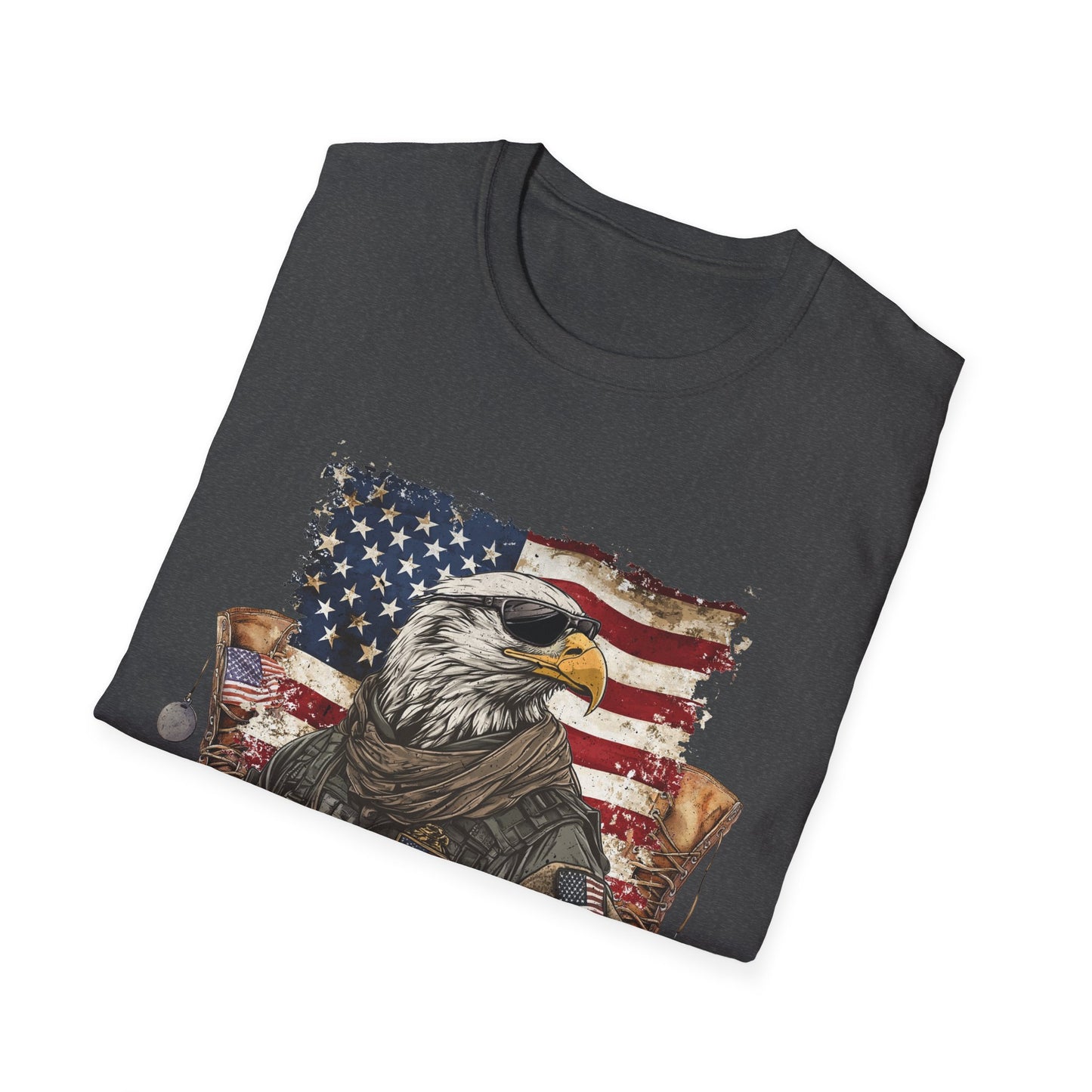 Proud Veteran Unisex T-Shirt | Patriotic Tee for Veterans, Comfortable Casual Wear, Military Appreciation Gift, Independence Day Apparel