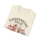 Gingerbread Spice T-Shirt, Unisex Holiday Tee, Christmas Gift, Cozy Attire, Winter Celebration, Festive Apparel