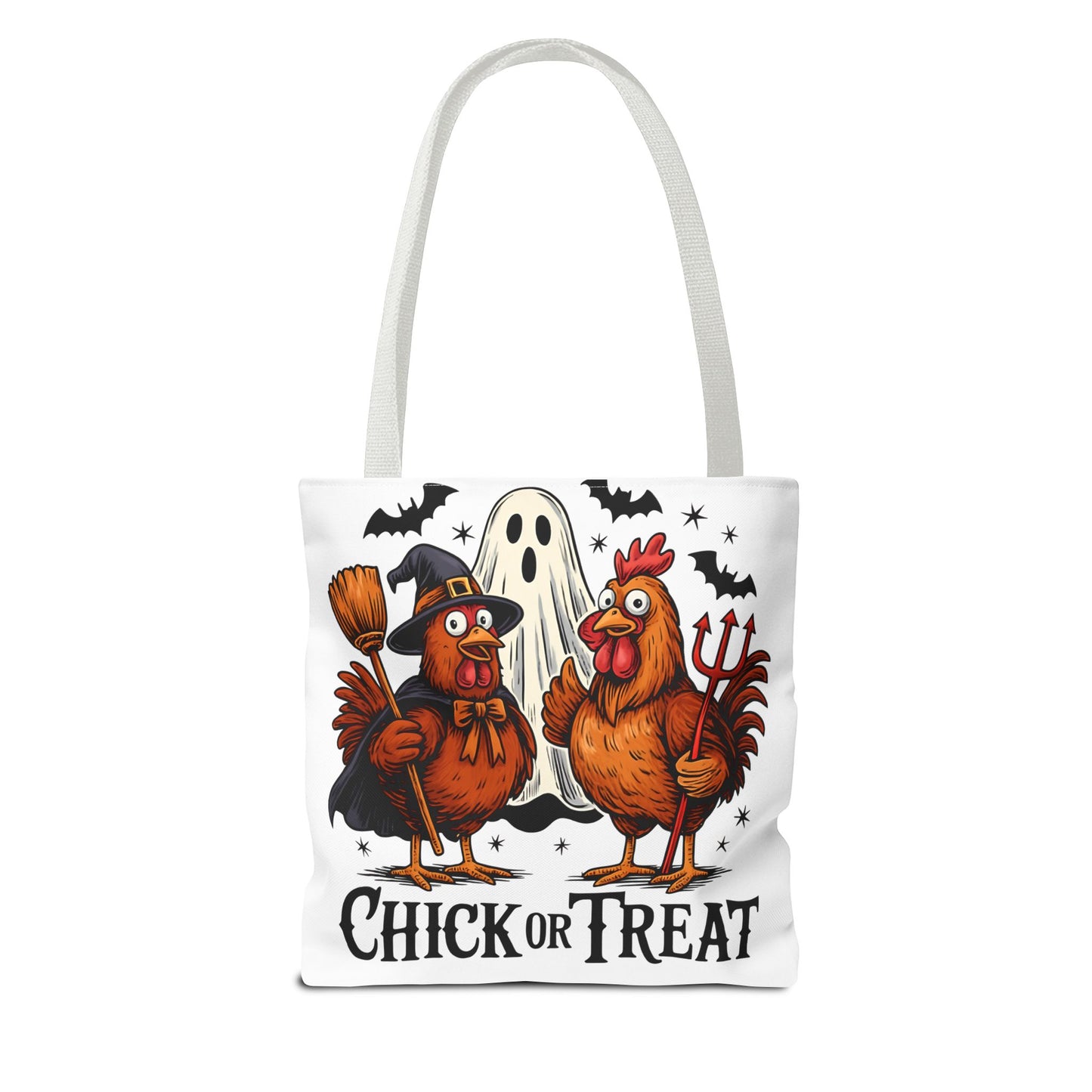 Halloween Chick or Treat Tote Bag