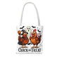 Halloween Chick or Treat Tote Bag