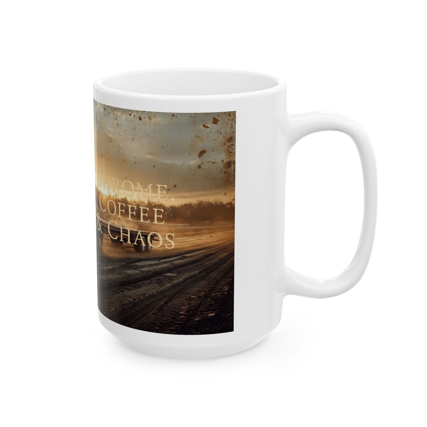 Coffee & Chill Trucker Mug