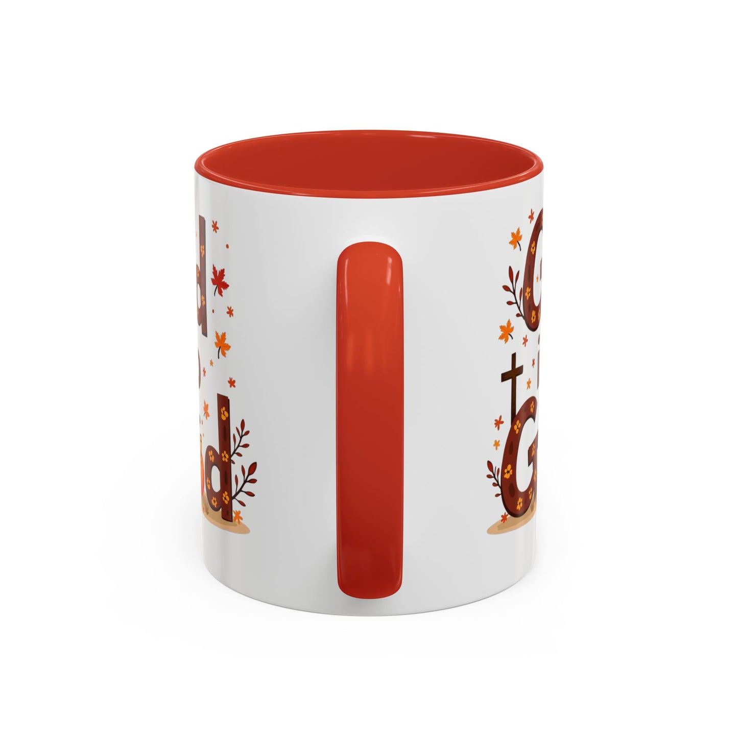 God Is So Good Fall Coffee Mug — Thanksgiving Pumpkin Accent Mug (11/15oz)