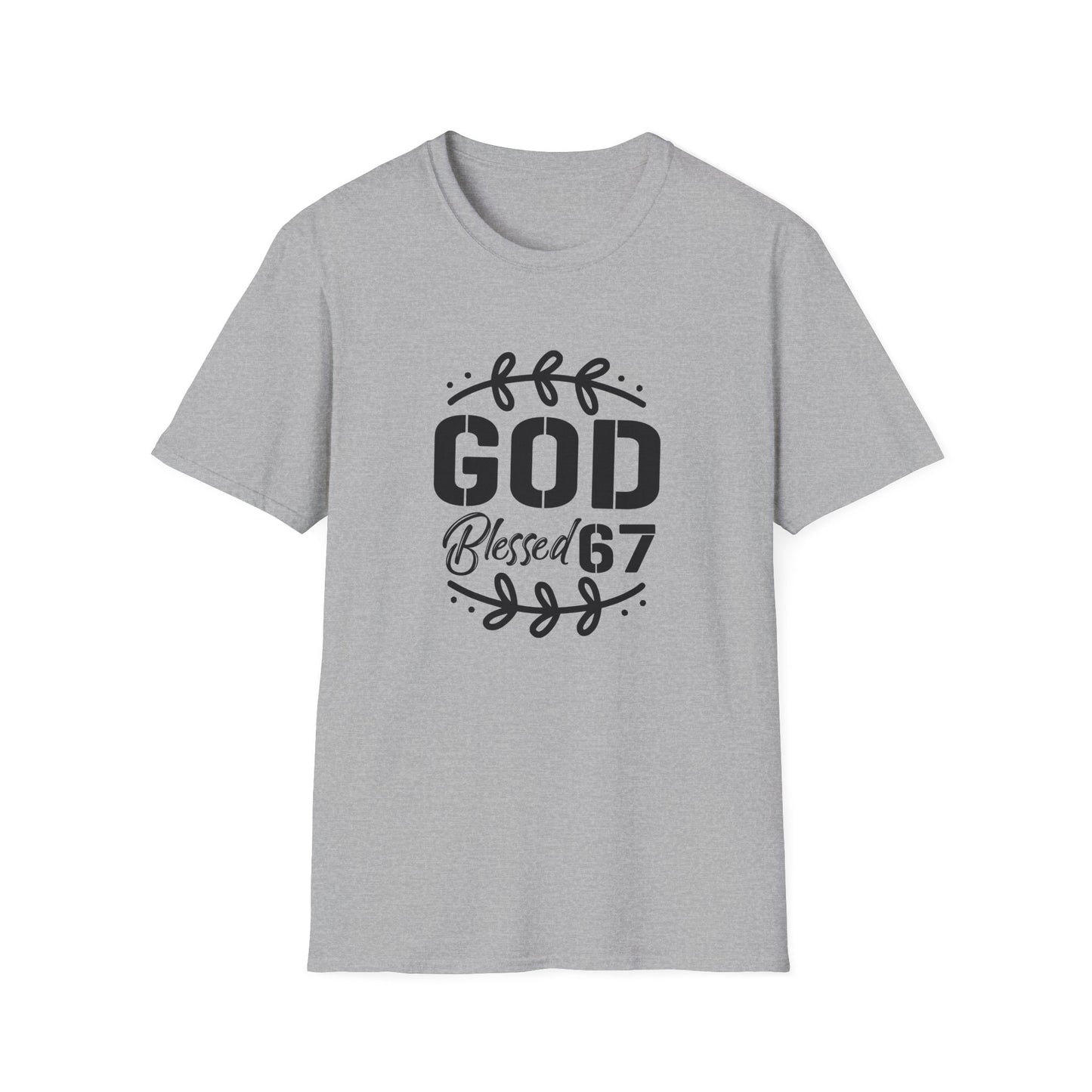 God Blessed 67 Unisex Softstyle T-Shirt