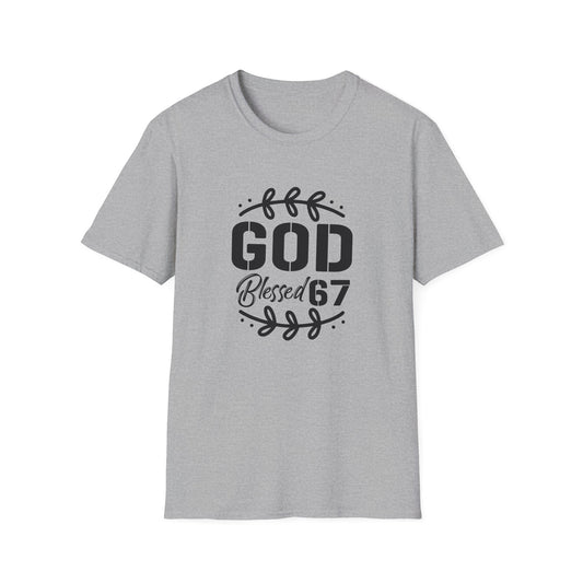 God Blessed 67 Unisex Softstyle T-Shirt