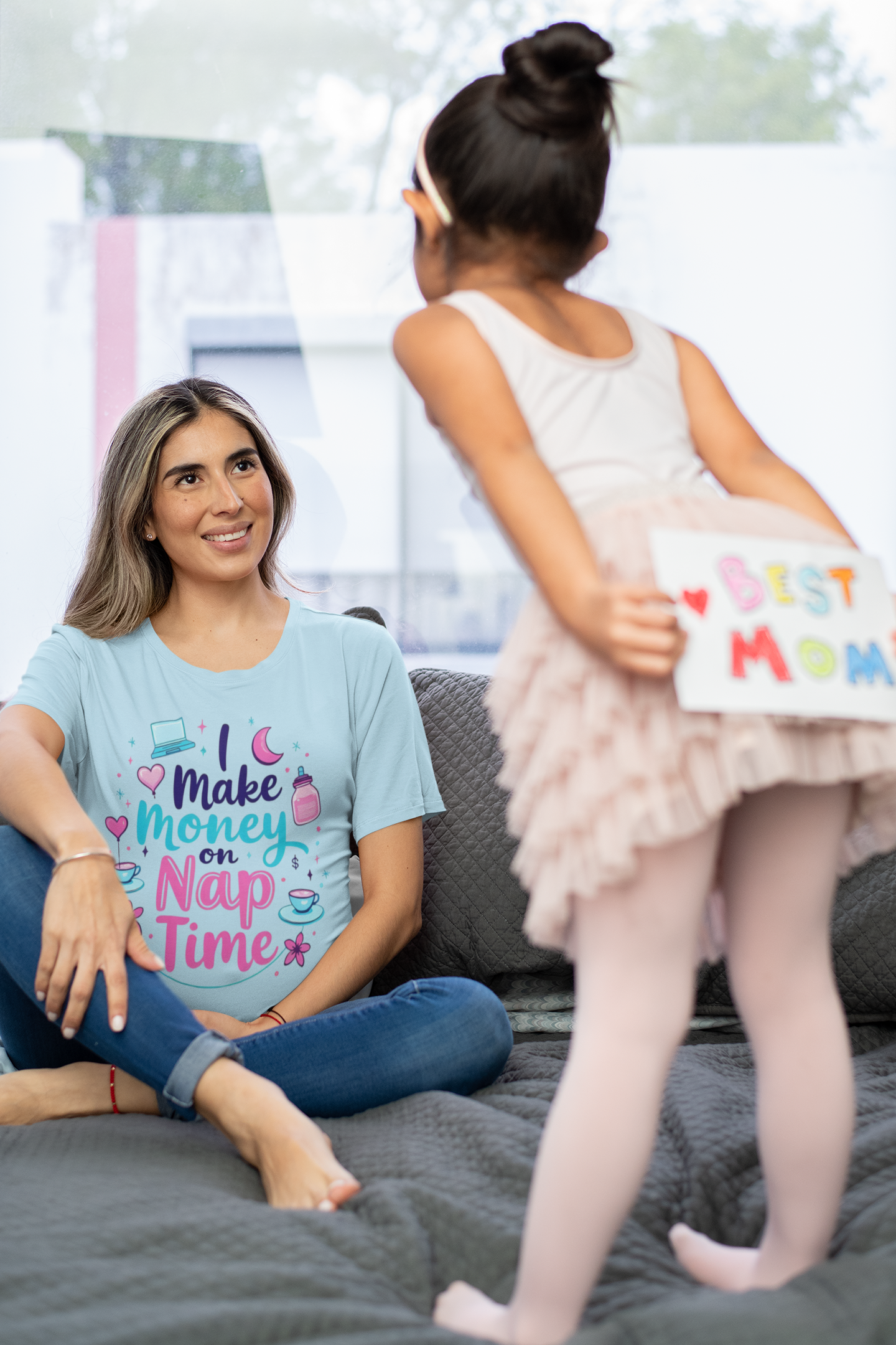 I Make Money on Nap Time Unisex Softstyle T-Shirt