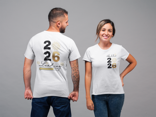 2026 Loading T-Shirt — New Year Countdown Graphic Tee