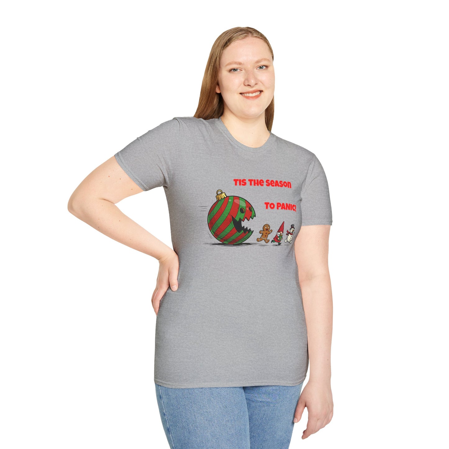 Holiday Panic Santa T-Shirt