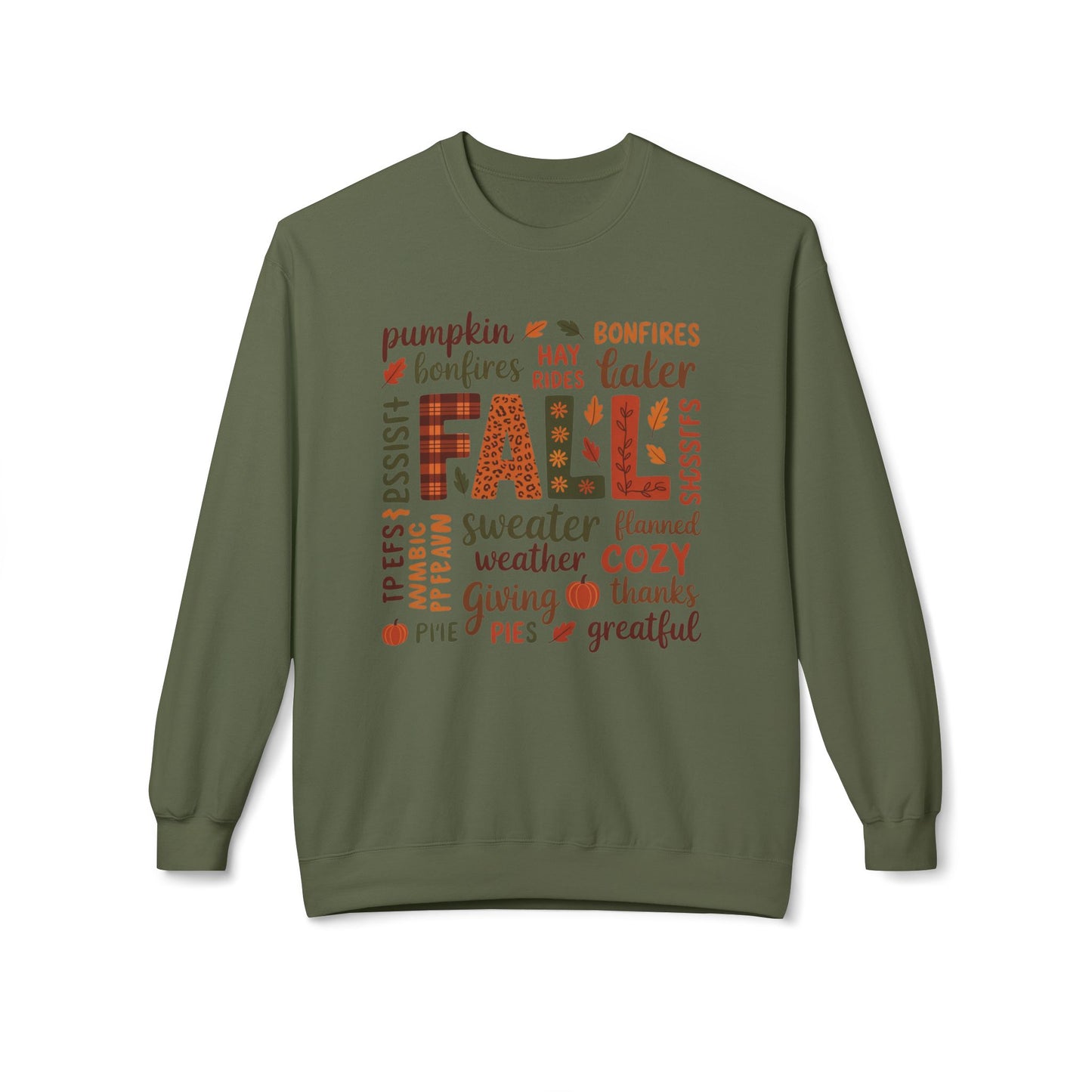 Cozy Fall Sweatshirt | Ideal for Thanksgiving, Autumn Vibes, Seasonal Relaxation, Harvest Celebrations, Festive Gatherings