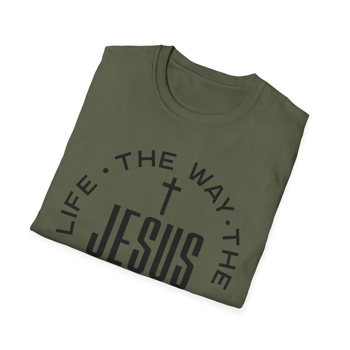 Jesus John 14:6 T-Shirt — The Way, The Truth, The Life Christian Tee