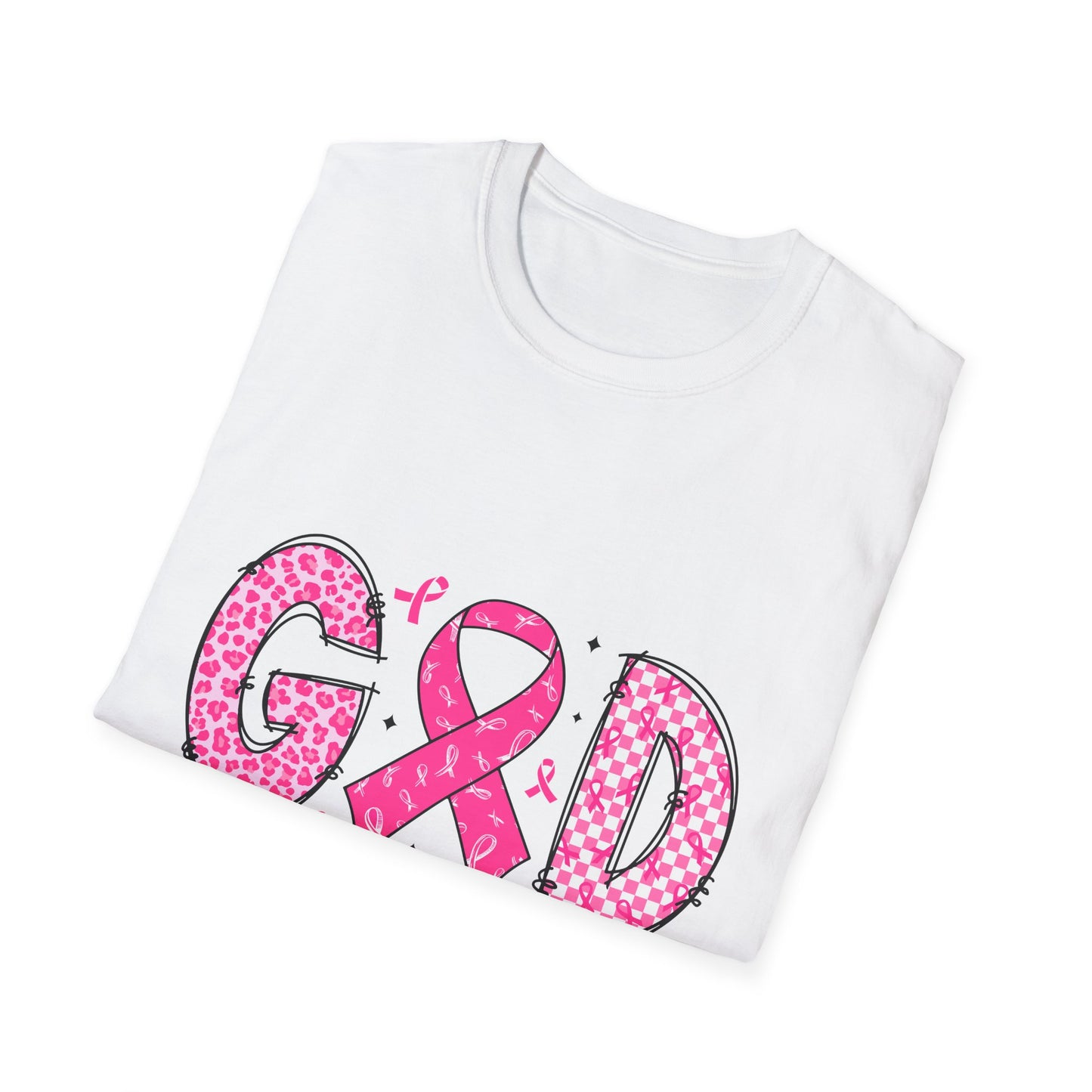 Pink Ribbon Faith T-Shirt - God Has The Final Say, Cancer Awareness, Inspirational Tee, Gift for Her, Breast Cancer Support