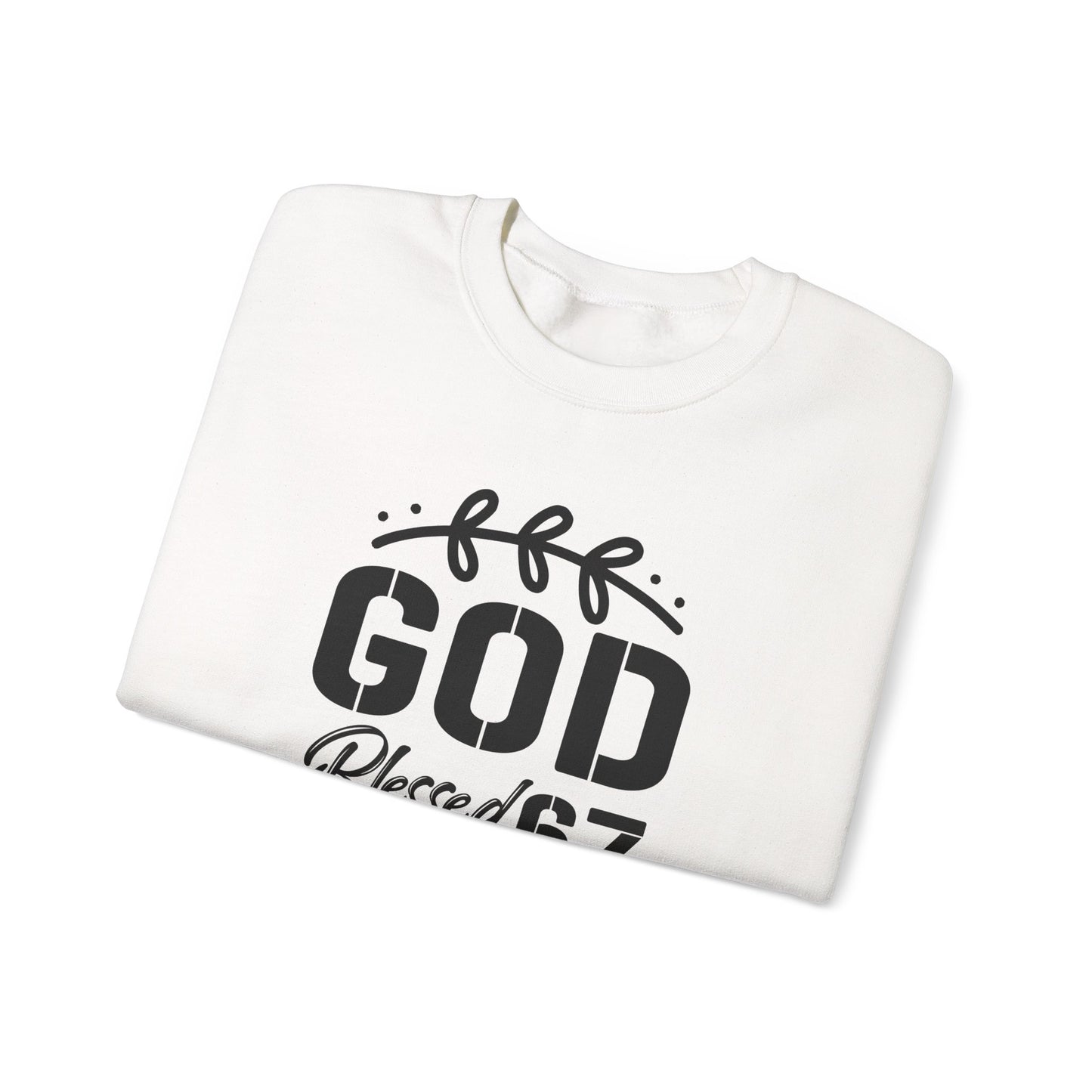 God Blessed 67 Unisex Crewneck Sweatshirt