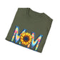 Colorful Mom Sunflower T-Shirt - Perfect Gift for Mother's Day, Birthday, Family Gatherings, Stylish Summer Wear