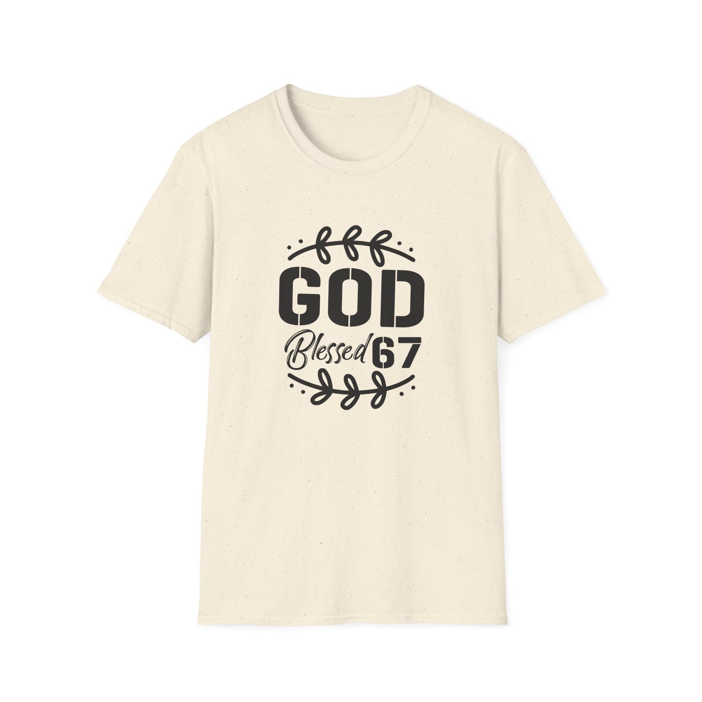 God Blessed 67 Unisex Softstyle T-Shirt