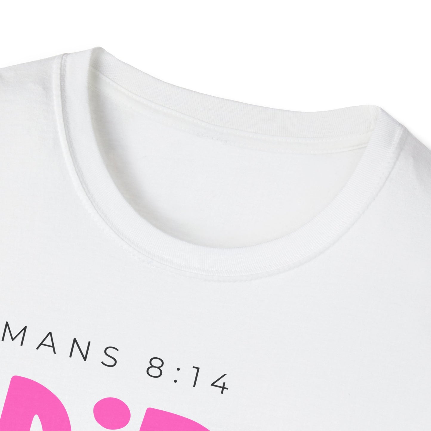 Faith-Inspired Unisex Softstyle T-Shirt, Inspirational Shirt, Christian Apparel, Casual Wear, Gift for Believers, Spiritual Tees