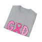 Pink Ribbon Faith T-Shirt - God Has The Final Say, Cancer Awareness, Inspirational Tee, Gift for Her, Breast Cancer Support