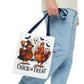 Halloween Chick or Treat Tote Bag