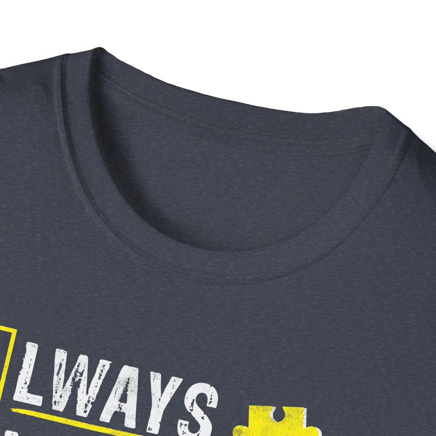 Unisex Autism Awareness T-Shirt, Softstyle Tee, Unique Gift for Awareness Events, Casual Wear, Comfortable Daily Shirt