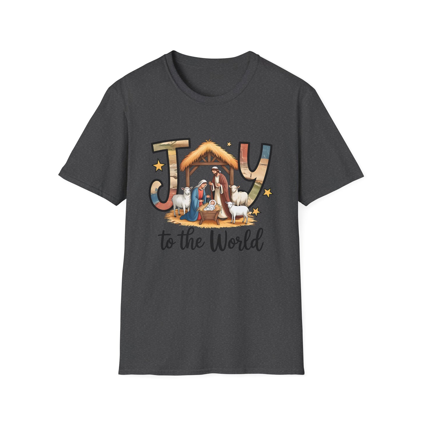 Joy to the World Nativity T-Shirt