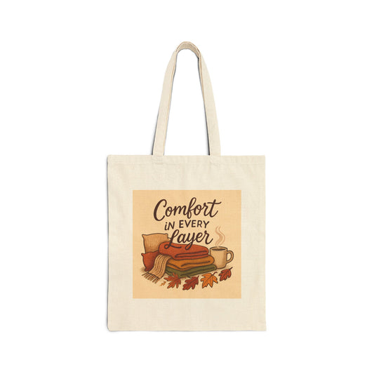 Cotton Canvas Tote Bag